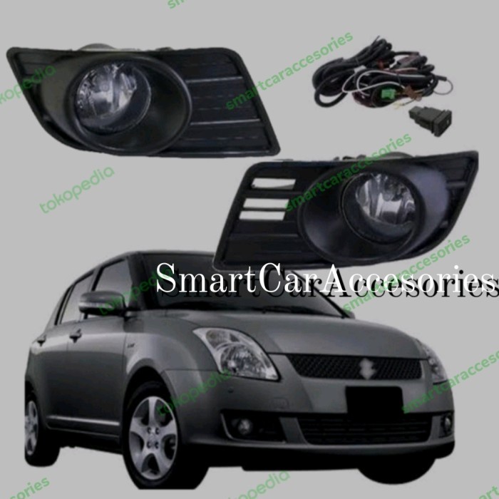 Promo Lampu Kabut Bumper Foglamp Fog Lamp Suzuki Swift 2007 2008 2009 2010