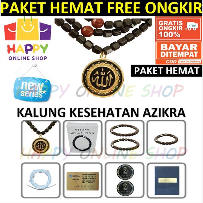 Azhikra - Azikra Kalung Kesehatan - Tasbih Azikra - Original