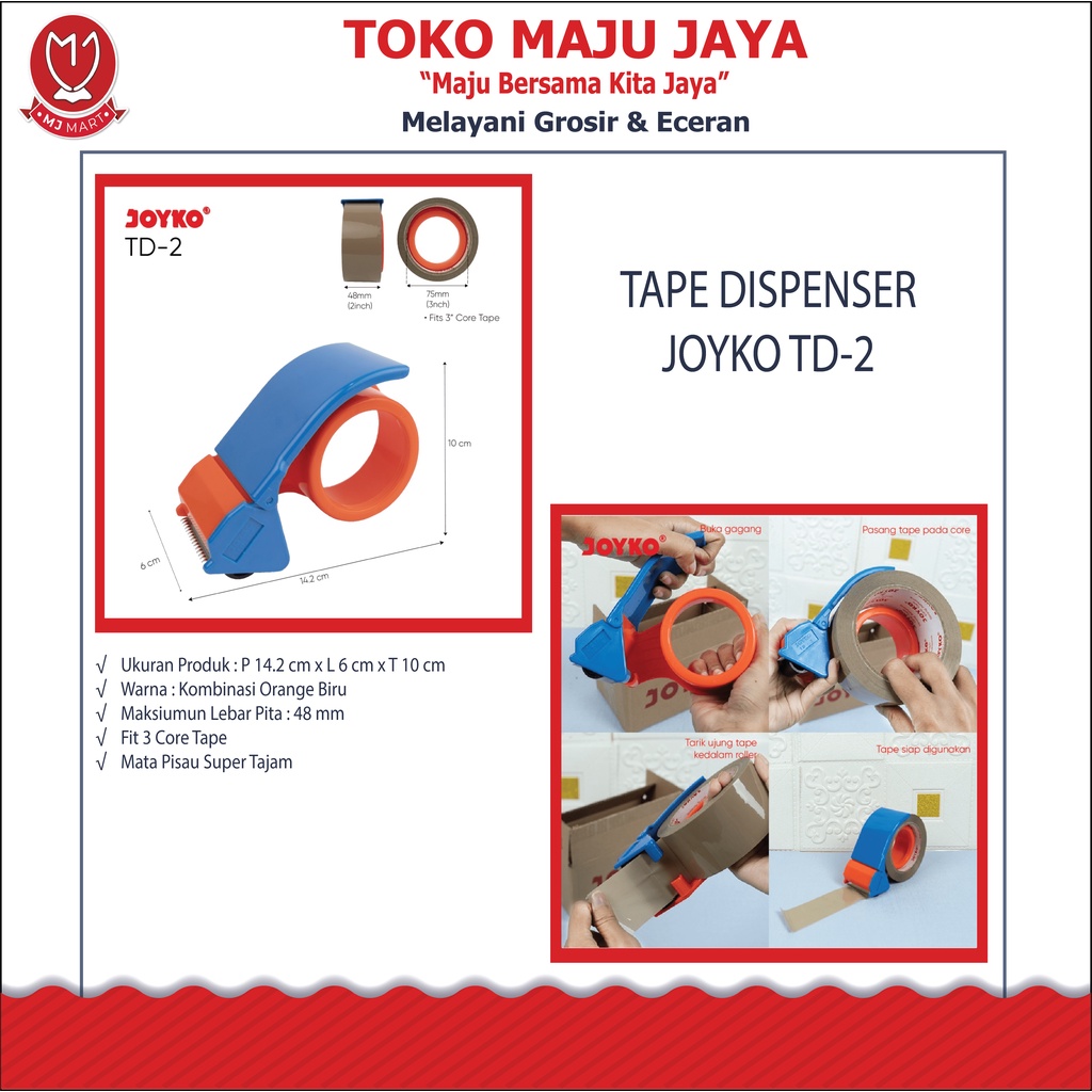 

TAPE DISPENSER JOYKO TD-2*