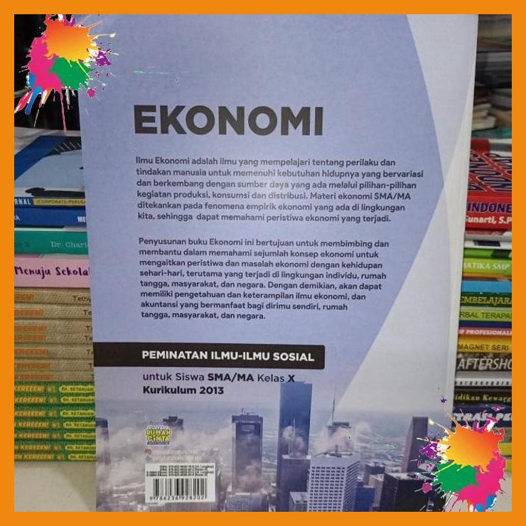 

buku siswa ekonomi peminatan ilmu-ilmu sosial siswa sma / ma kelas x [fany]