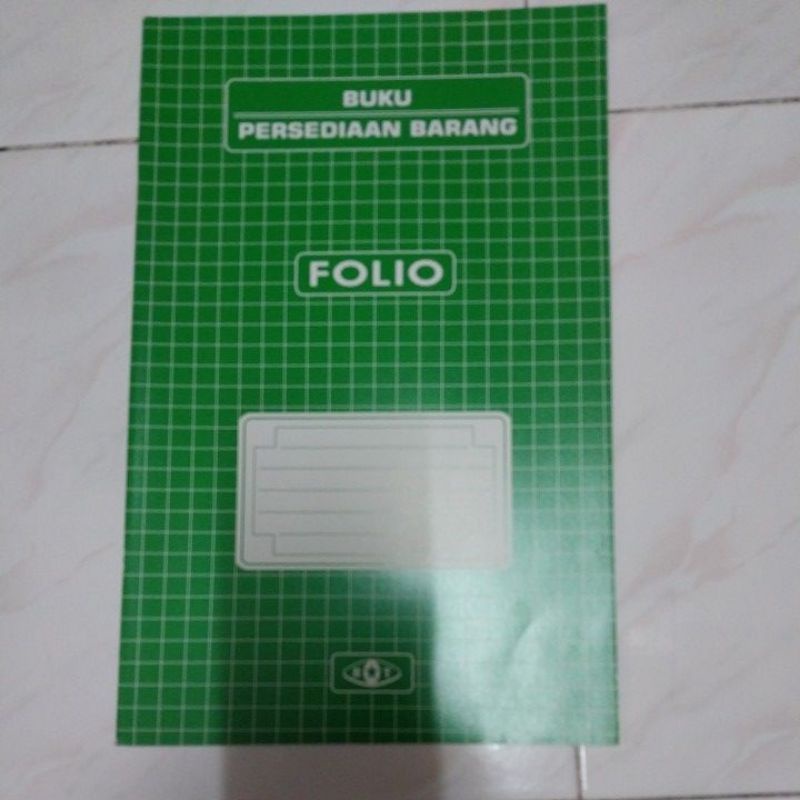 

BUKU PERSEDIAAN BARANG FOLIO