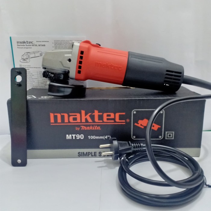 Disc Grinder Maktec Mt90 Slepan Gerinda Tangan - Mesin Gerinda Maktec Termurah