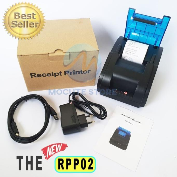 

Paket Kasir A Cash Drawer + Printer Rpp02 + Kertas Struk 58Mm