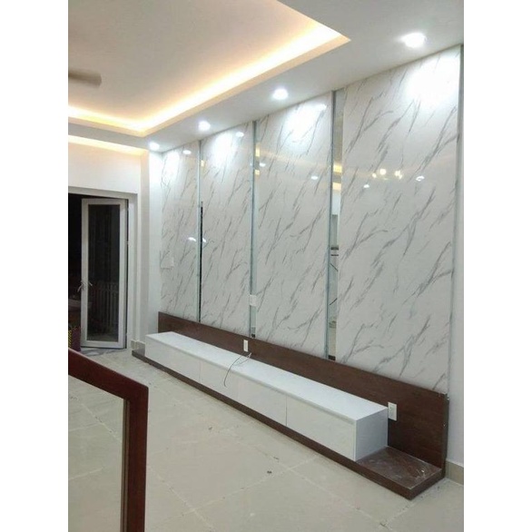 Upvc Marmer Panel Pvc Backdrop Tv Pengganti Hpl Harga Per Lembar Berkualitas