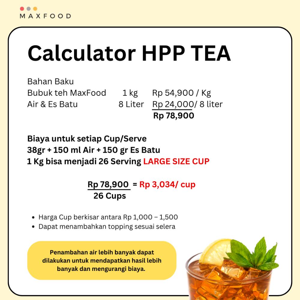 

Miliki - MAXFOOD - Lychee Tea/ Teh Leci/ Bubuk Minuman Rasa Leci 1 Kg ..