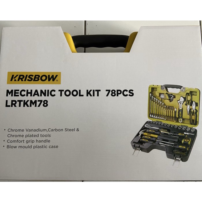 Mechanical Toolset Krisbow 78Pcs / Toolset Mekanik 78 Pcs Krisbow Best Deal