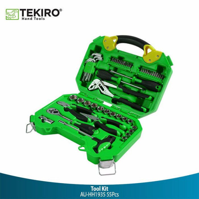 Tekiro Tool Kit 55 Pcs Au-Hh1935 Best Deal