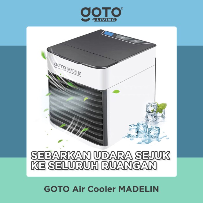 Sale Goto Madelin Air Cooler AC Mini Kipas Pendingin Ruangan Portable /KIPAS ANGIN MINI/KIPAS ANGIN