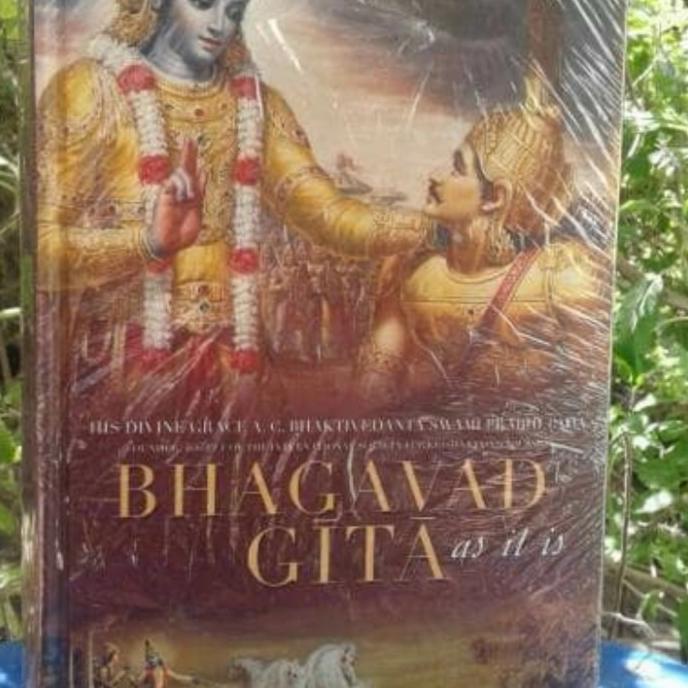 +++++] Buku bhagavad gita medium hard cover AS IT IS English