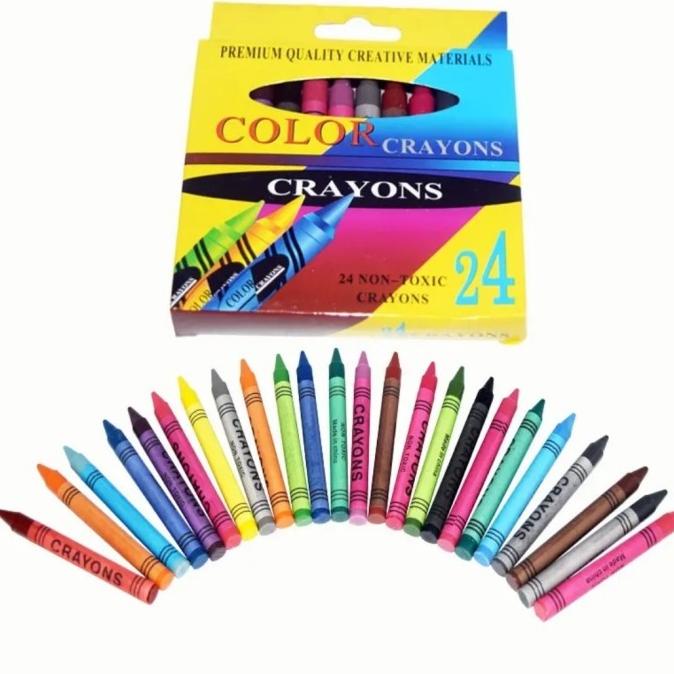 

Produk Unggulan] krayon isi 24 pcs