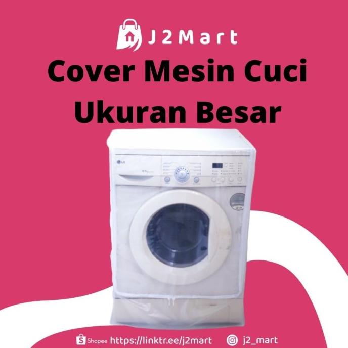 COVER MESIN CUCI BUKAAN DEPAN SATU TABUNG UKURAN BESAR