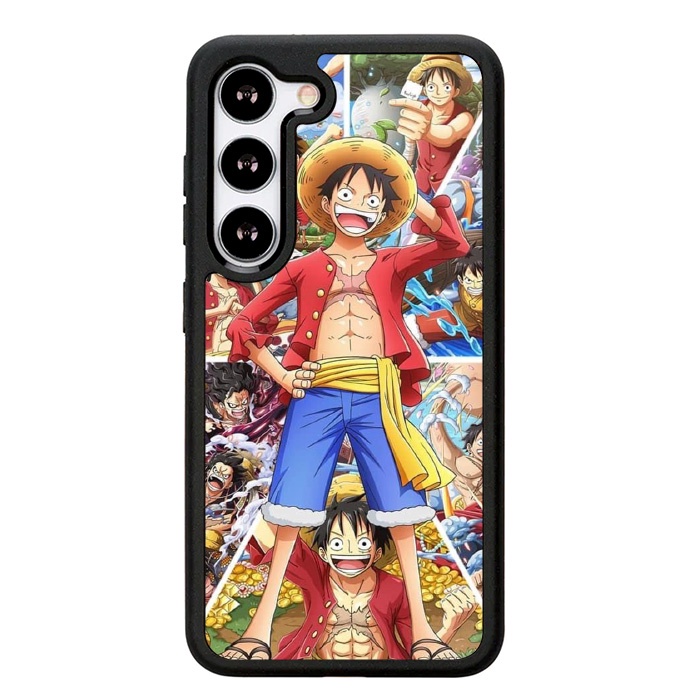 Case Casing Softcase Hardcase Samsung Galaxy S23 FE 5G One Piece Luffy Monkey AO0072
