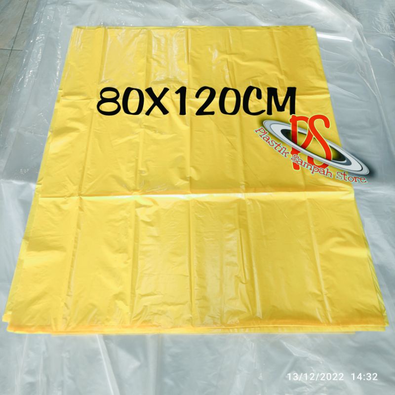 Kantong Plastik Sampah 80 x 120 Cm , Plastik Sampah Medis 80 x 120 Cm Plastik Medis 80x120 / Kantong
