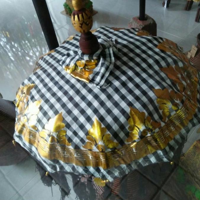 %$%$%$%$] payung tedung pajeng poleng prada bali