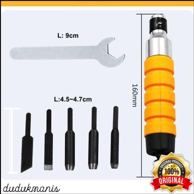 

Alat Ukir Kayu Electric Chisel Wood Carving Tool Set PER-861