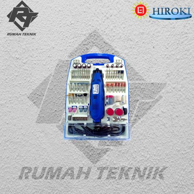 

HIROKI HR23401 MESIN GERINDA MINI TUNNER CARVING UKIR BATU BESI 234PCS