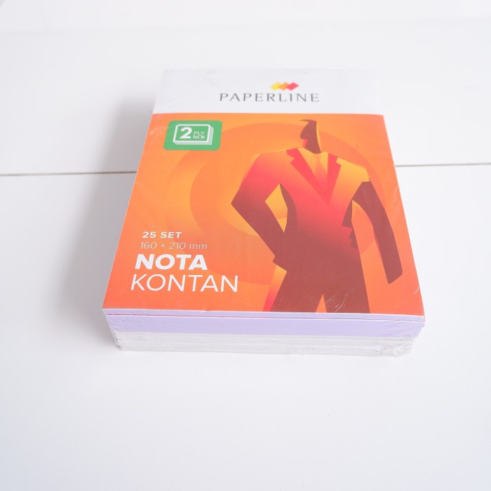 

Buku Nota Besar Kontan NCR 2 Ply Paperline 16x21cm - 1 Pack Isi 10