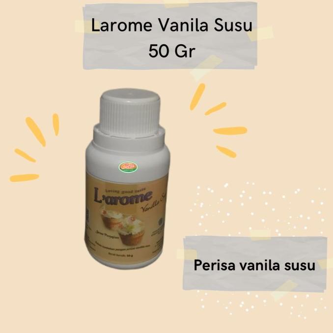 

favorit] larome vanila susu 50 gr