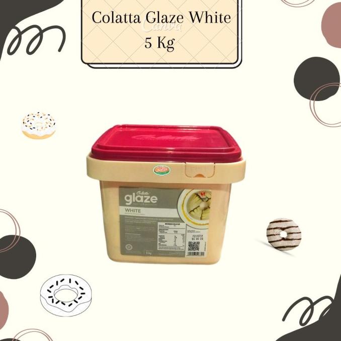 

~^~^~^] colatta glaze white 5kg