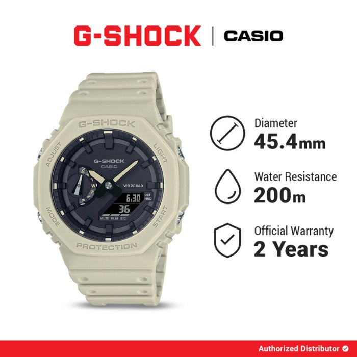 [READY INSTANT] G-Shock Jam Tangan Pria GA-2100-5ADR Digital Analog Gshock Original