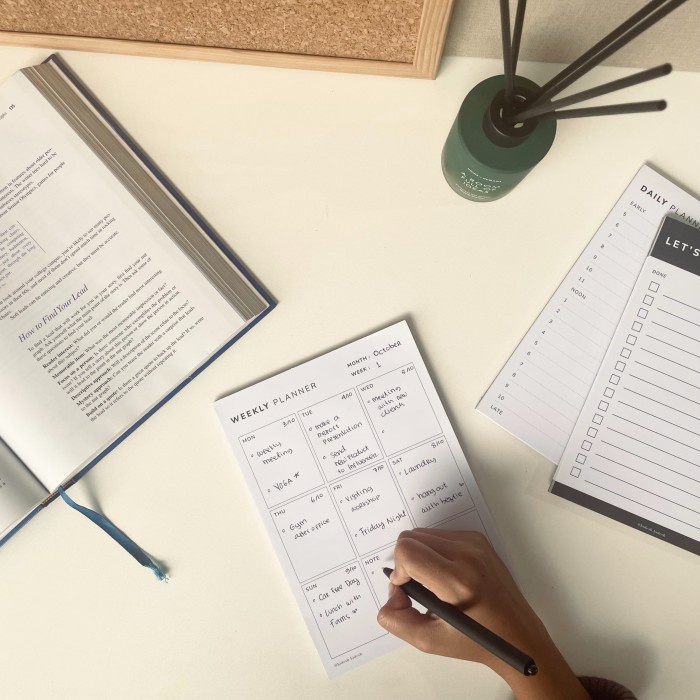 

Promo Planner Notepad Memopad - Weekly/Daily/To Do List (30 Sheets) Terbaru