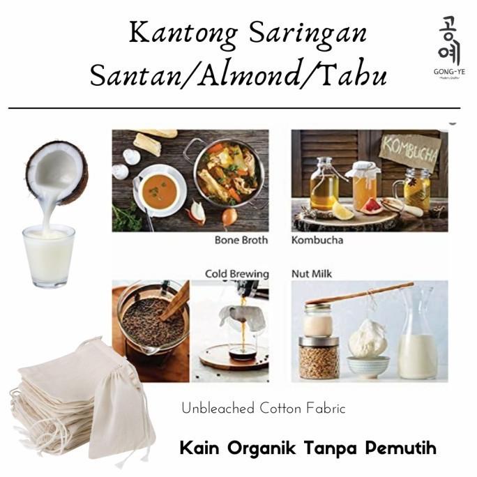 

((((()paling dicari] kantong perasan santan almond