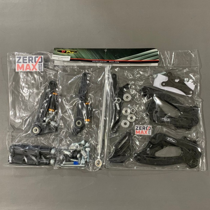Footstep Underbone BPRO Racing Original Yamaha R15 V3 Hitam