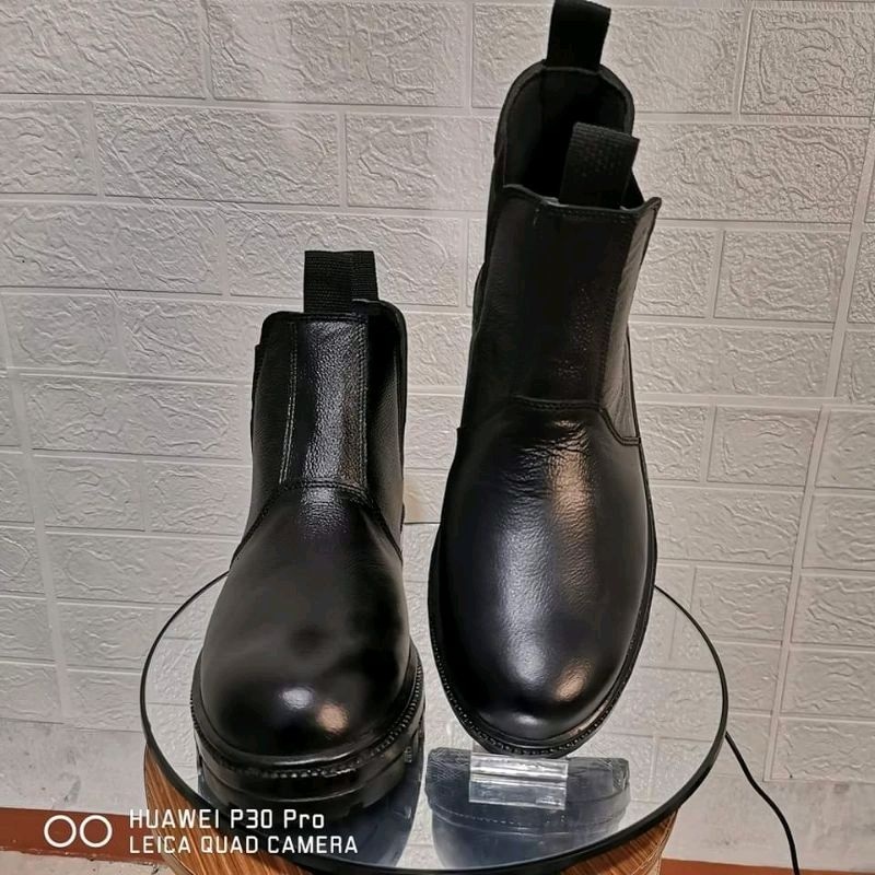 Sepatu Safety Kulit Pria King Ramses 706 ( Produksi Sendiri )