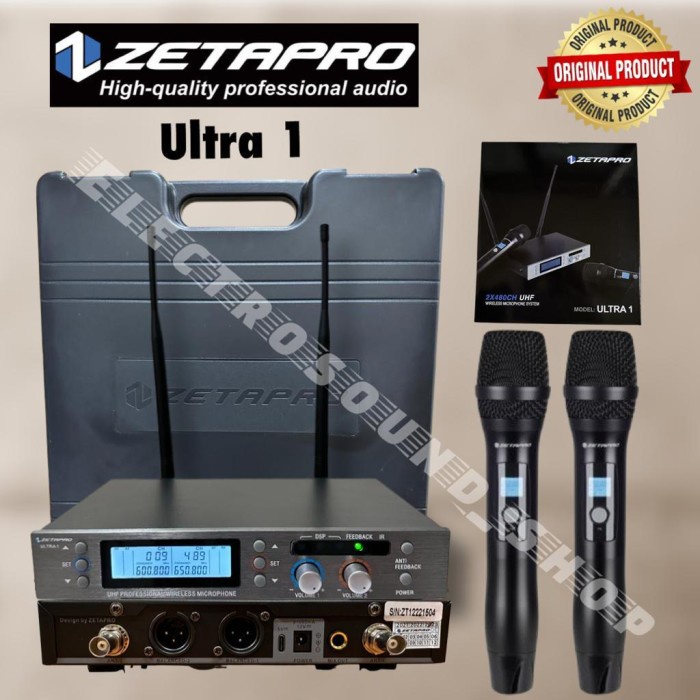 MIC WIRELESS ZETAPRO ULTRA 1 / Zetapro Ultra 1 / MIC ZETAPRO ORIGINAL