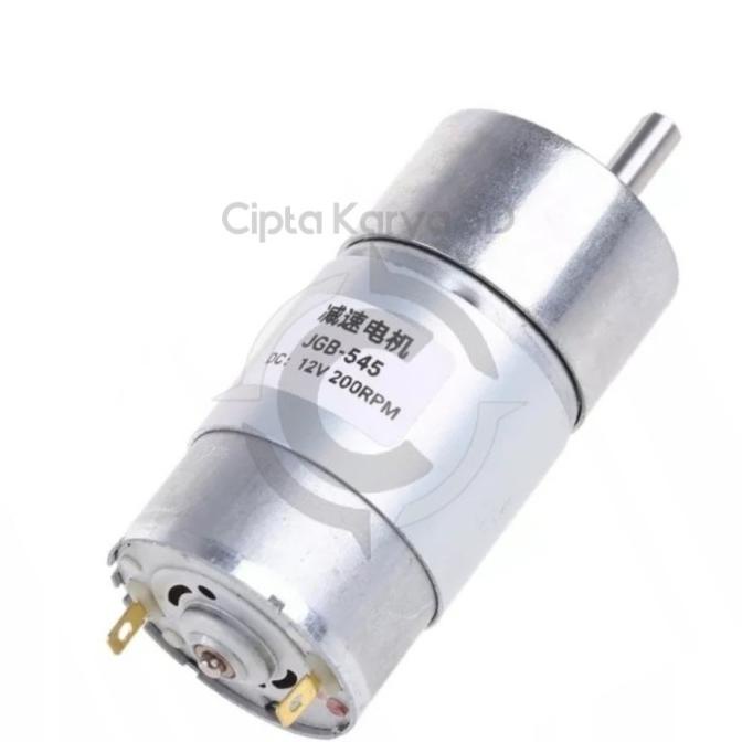Dinamo Dc Motor Gearbox 12v 24v