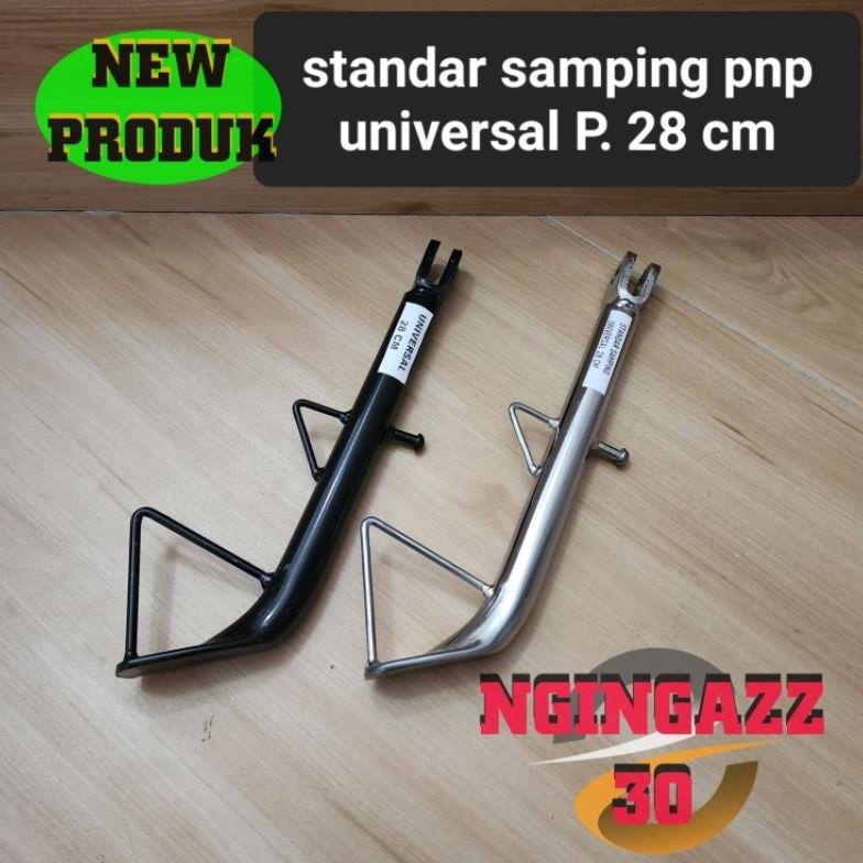 Terbaru - standar samping pnp fiz f1z rx king rxk ninja cb cbr vixion universal panjang 28cm 28 cm .