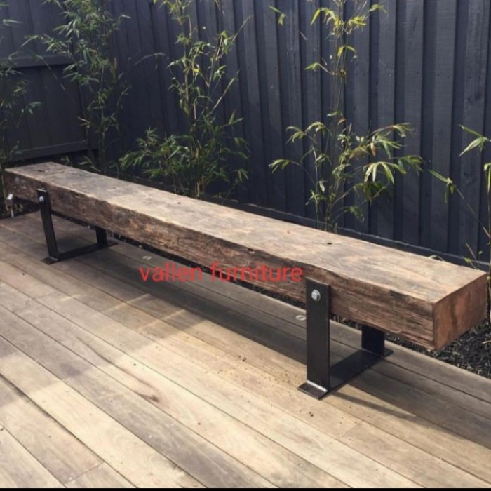 Terlaris Kursi Panjang Kayu Balok