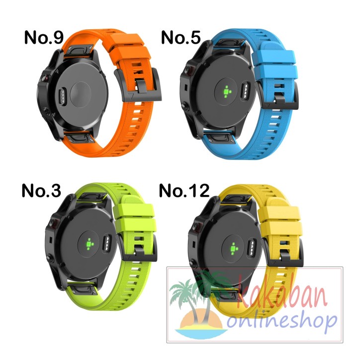 NEW STRAP BAND GARMIN QUICKFIT 26MM FOR FENIX 5X,FENIX 3,D2 BRAVO ORIGINAL TERBARU