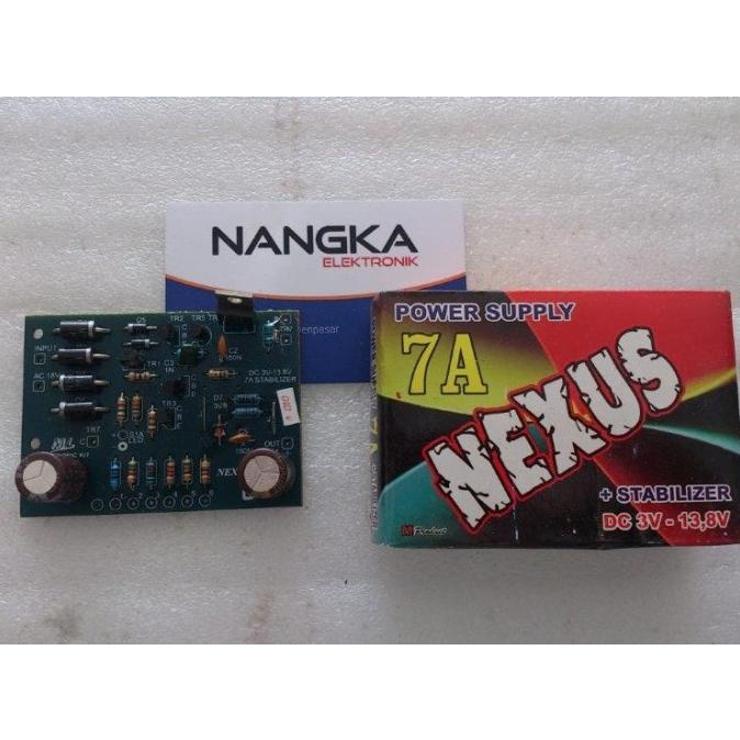 `````````] Kit / rangkaian Power supply Nexus 7A + stabilizer 3v - 13,8v