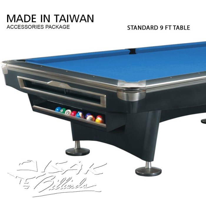 Taiwan 9 ft Pool Table - Meja Billiard 9 feet