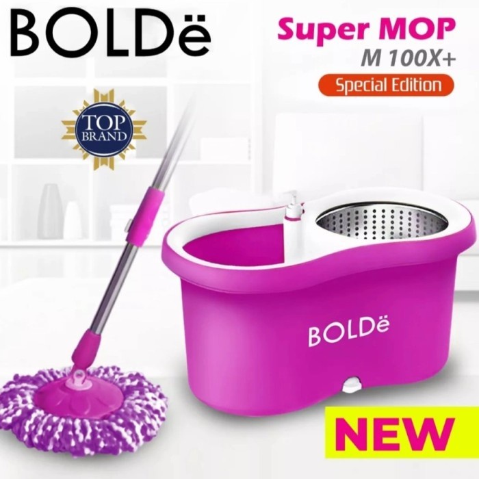 Alat Pel Lantai Bolde Super Mop M100X+ Special Edition