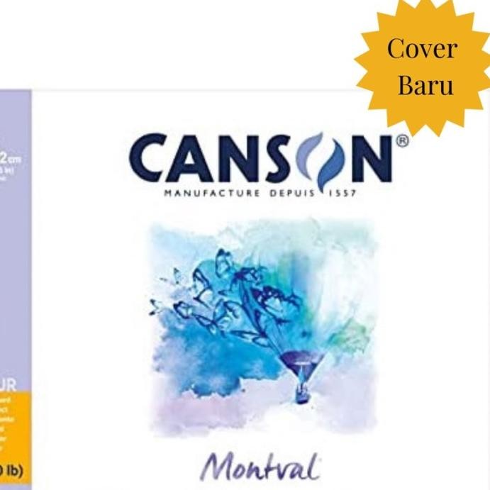 

Termurah Canson Montval A3 Watercolor Paper 12 Sheet 300 Gsm Kertas
