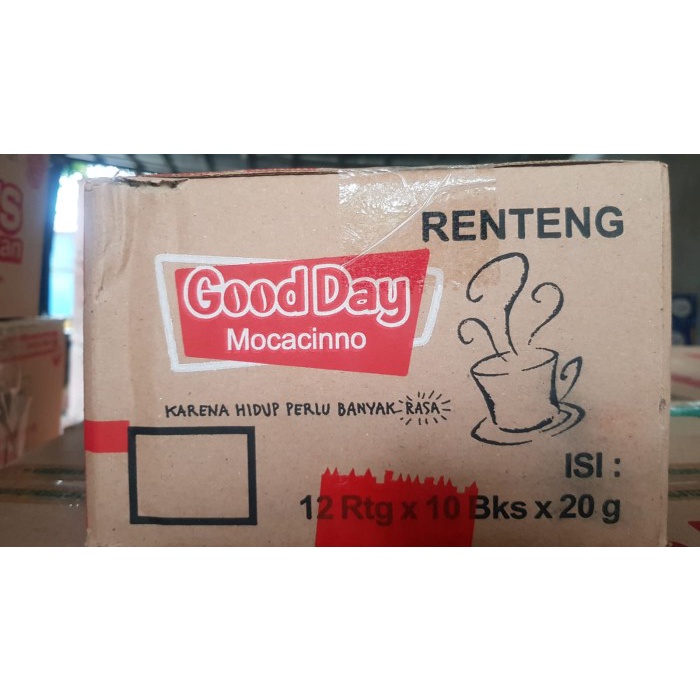 

Good day mocacinno dus isi 12 rtg x 10 bgks x 20 gr