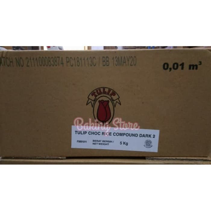 

Mesis Butiran Cokelat Tulip 5kg - Gosend Only!!!