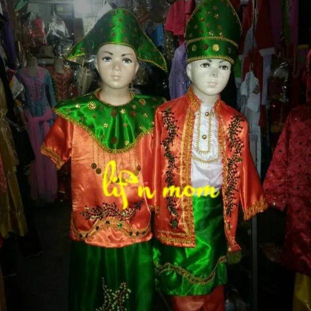 Baju adat Anak Kalimantan selatan # Banjarmasin TK SD