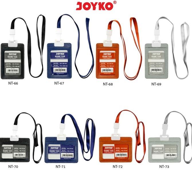 

BARANG TERBARU !!! JOYKO NAME TAG ID CARD HOLDER GANTUNGAN TEMPAT KARTU NAMA KULIT - TERLARIS