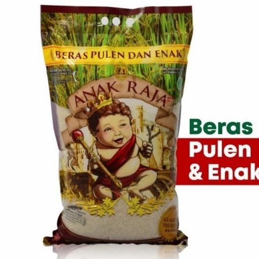 

BERAS ANAK RAJA PULEN & ENAK 25KG KHUSUS KURIR INSTAN