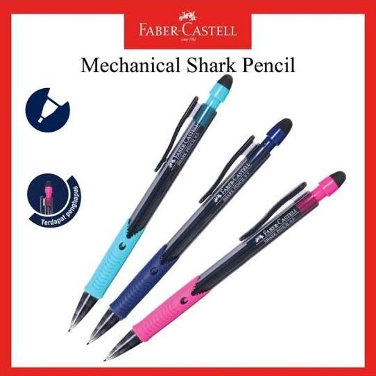 

BARANG TERBARU !!! FABER CASTELL SHARK MECHANICAL PENCIL PENSIL PILOT MEKANIK - TERLARIS
