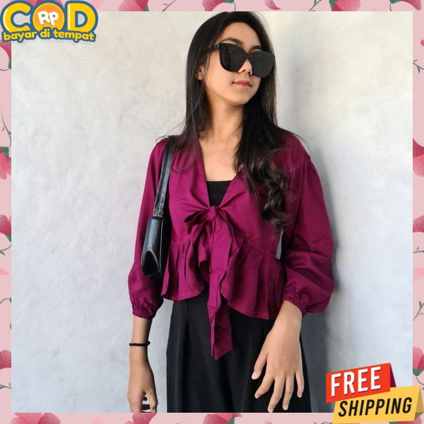 Fashion Wanita Terlaris Baju Luaran Blazer Outher Korean Pesta Rompi Muslim Kekinian Iuter Korean Ou