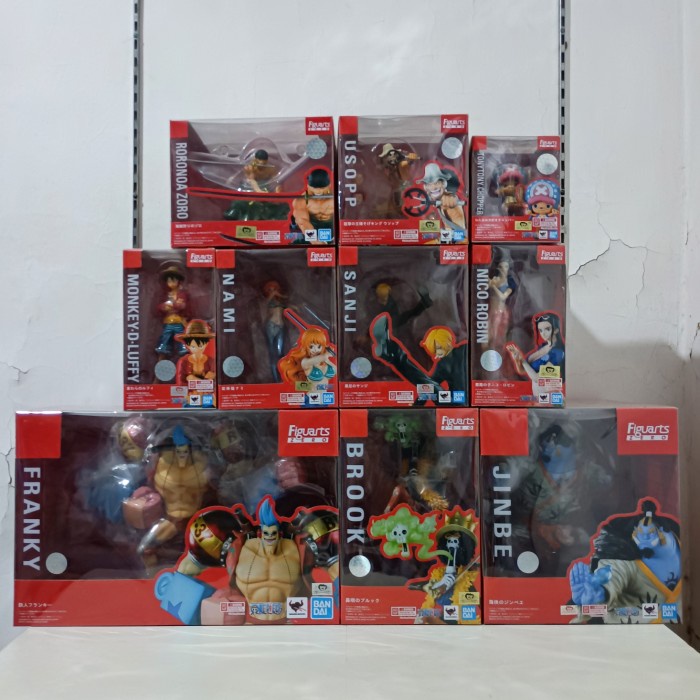 MUST HAVE FZO ONE PIECE -20TH ANNIVERSARY- SET OF 10 TERMURAH