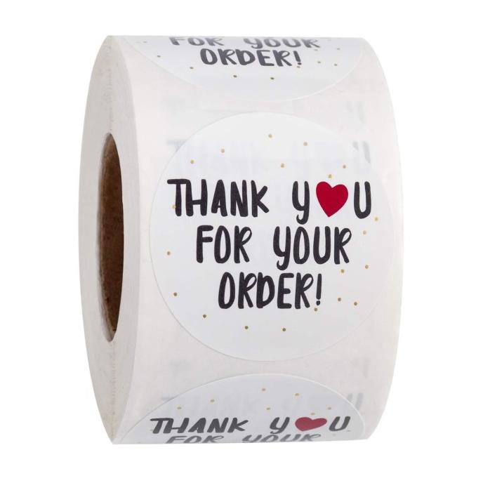 

Big Sale Stiker Thank You For Your Order Cutting Stiker Toples Botol Makanan Pengiriman Cepat