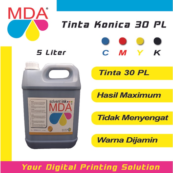 

TINTA MDA KONIKA OUTDOOR 512I - 30PL @5L C, M, Y, K