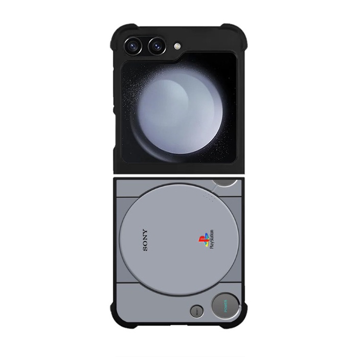 Case Casing Softcase Hardcase Samsung Galaxy Z Flip 5 5G Playstation 1 P1124