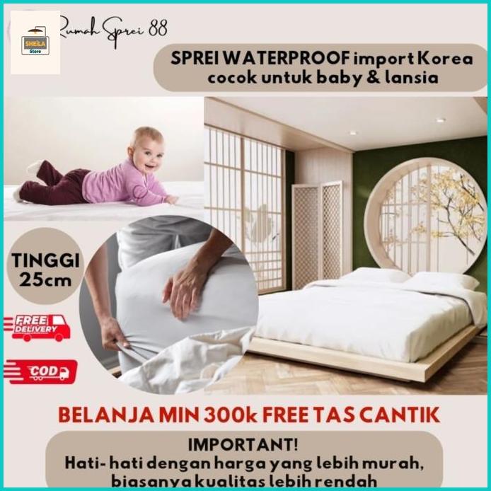 Sheila store Sprei Waterproof 100x200x25cm