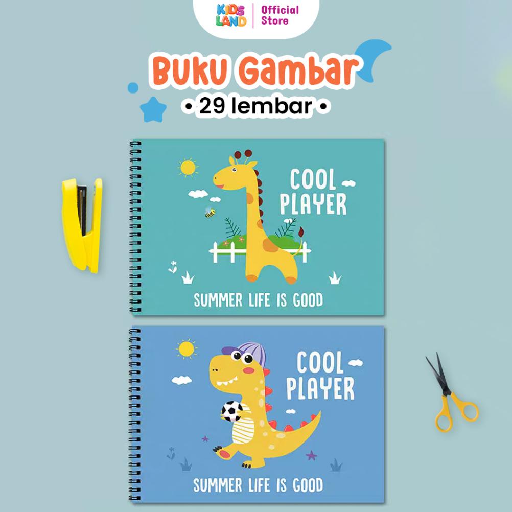 

Buku Gambar Mewarnai Buku Gambar Polos Buku Gambar A4Cute Painting Book KIDS LAND